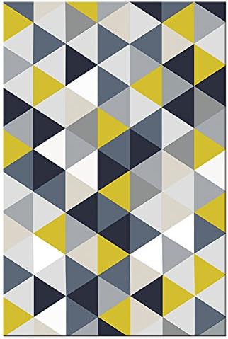 SangreAzul Modern Simple Abstract Rug,Indoor Outdoor Area Rug Durable Small Mat Rectangle Circular Easy Clean Washable Machine Carpet-S 200x300cm(79x118inch)