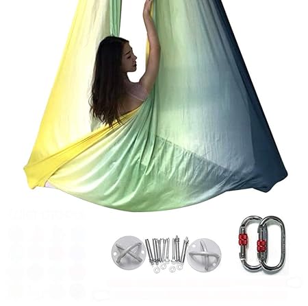 YPSMLYY El Kit De Columpio Y Hamaca De Yoga Aéreo De Seda ...
