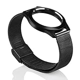 Voberry Misfit Shine 2 replacement Band, Steel Wristband Strap Bracelet Sleep Fitness Monitor For Misfit Shine 2 (Black)
