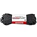 Paracord Planet 750 Paracord – Type IV Multi-Purpose Nylon Cord with 11 Strand Inner Core – Black, 100 Feet