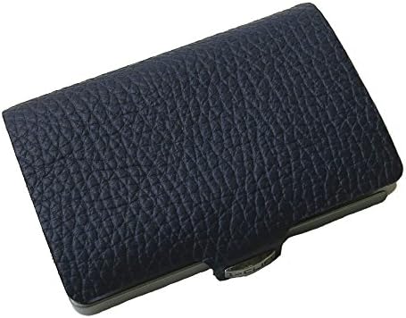 I-Clip eye clip leather credit card case pilot navy blue IC-PIL / BL