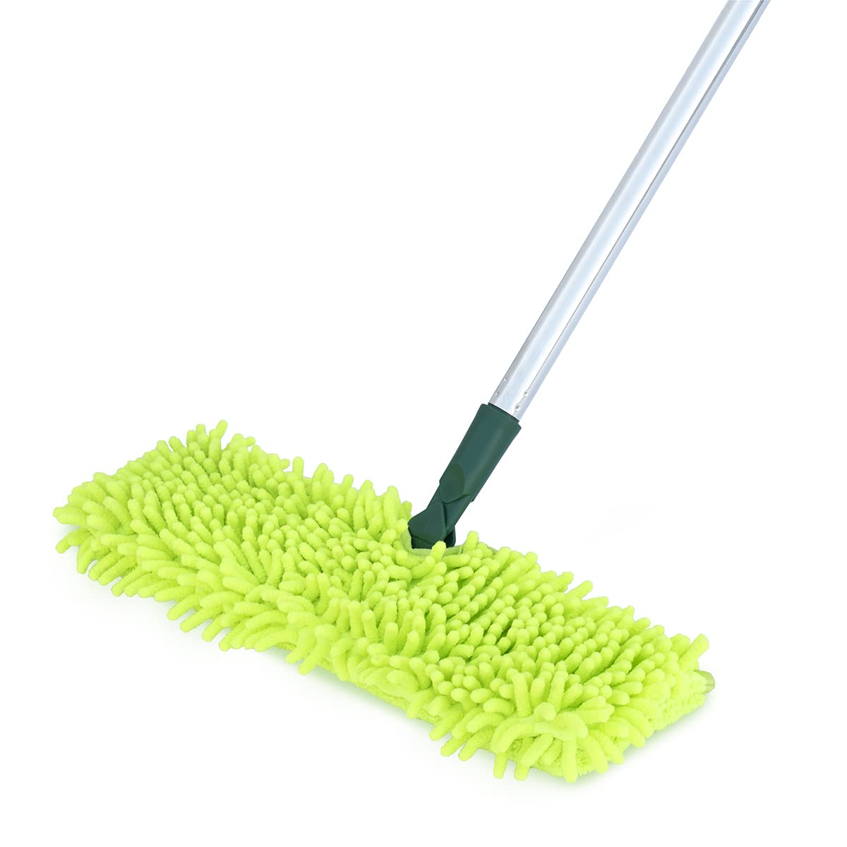 Photo 1 of Pine-Sol Telescopic Microfiber Dry/Wet Mop – Dust Mopping for Cleaning Hardwood Floors, Tile, Laminate | Swivel Sweeper with Washable Pad and Extendable Metal Handle