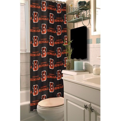 NFL Cincinnati Bengals Shower Curtain
