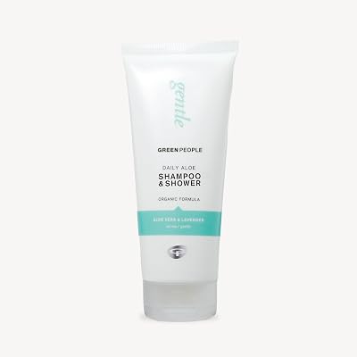 Green People 2in1 Daily Aloe Shampoo Shower Wash Natural Organic SLS Free Vegan