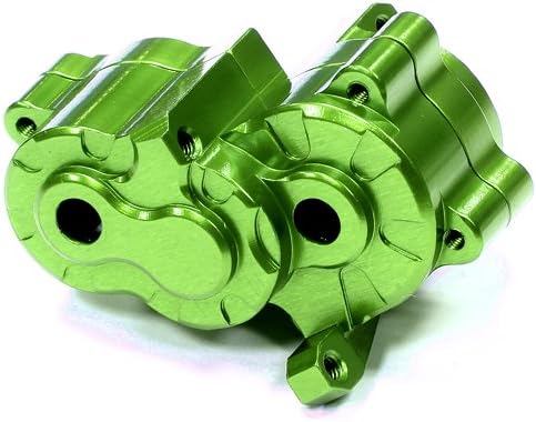 Integy RC Model Hop-ups T3543GREEN T2 Billet Machined Gear Box for 1/16 Traxxas E-Revo, Slash, Rally & Summit VXL