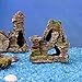 Tfwadmx Simulation Resin Mountain Aquarium Ornaments Decorations Large Fish Tank Rock Cave Ruins Plants Decorthumb 3