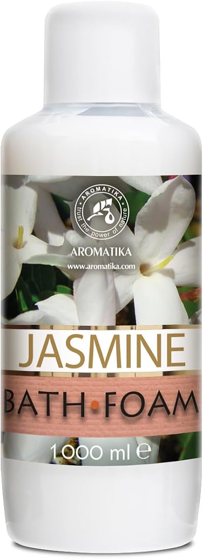 AROMATIKA Jasmine Bath Foam 1000ml - Moisturizing Body Care Relax Aromatherapy