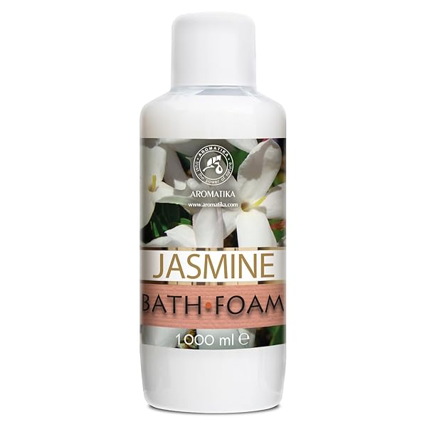 BATH FOAM JASMINE 34 FL OZ (1000ML) – BODY CARE – BEAUTY – BATHING – BODY CARE – WELLNESS – RELAX – AROMATHERAPY – SPA – EXOTIC AROMA – BUBBLE BATHS