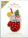 Hallmark Keepsake Ornament A Christmas Surprise 2008 Exclusive VIP Gift Ornament