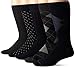 Dockers Men's 5 Pairs Classic Argyle Asst. Pattern Dress Crew Socks, Navy, Shoe Size: 6-12