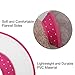Vivifying Pet Cone for Cats and Small Dogs, 3 Size of Adjustable 5.7-8in Lightweight Recovery Elizabethan Collar for Cats, Puppies and Mini Dogs (Pink)