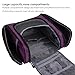 Bagail Toiletry Bag Men & Women For Makeup, Cosmetic, Shaving, Travel Accessories, Personal Items -Hotel, Car, Home, Bathroom, Airplane Hanging Toiletries Kit Makeup Organizer Purple
