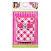 LockerLookz Pink Gingham Locker Bin and Mirror Set (2 Piece Bundle)
