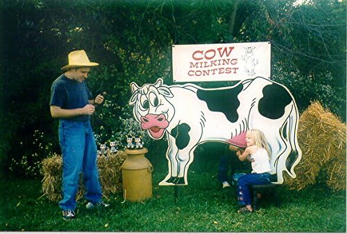 Cow Milking Contest, Double Interactive Carnival Game