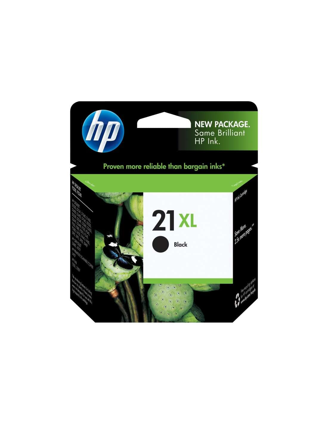 HP 21XL High Yield Black Ink Cartridge - Black