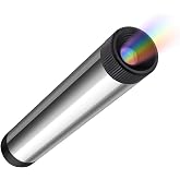 Vituord Handheld Diffraction Spectroscope, Gem Full Spectrum Prism Spectroscope, 8mm Eyepiece, Quick Identification Gemstone for Antique, Jewelers, Fairs