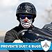 S A CO Official SKULL 5 PACK! Face Shields, Perfect for All Outdoor Activities, Protects Face Against the Elements