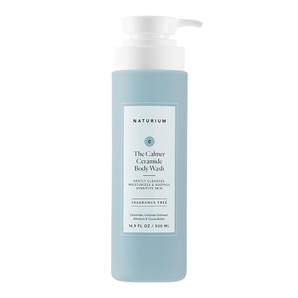 NATURIUM THE CALMER CERAMIDE BODY WASH, FRANGRANCE-FREE, CLEANSING...