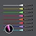 Atalanta® Color Liquid Chalk Marker Pens-8 Packs Premium Quality Bright Neon Pens with Unique Reversible Tip, Safe for Kids, Teachers, Fall Designs, Stencil Use, Artist, Crafters