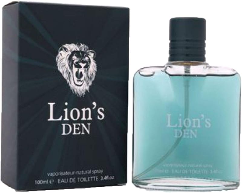 Fine Perfumery Lion's Den Mens Eau de Toilette 100ml Pour Homme Gift for Him