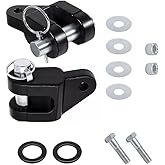BX88296 BX88357 Tow Bar and Off Road Adapter Kit 7/8” Dia Fit for Blue Ox Avail BX7420, Ascent BX4370, Aventa II BX7335, Alpha BX7365, Aventa BX7445, Alladin BX4325, Allure BX7460P, Acclaim BX4330
