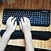 Leyouyou520 Black PC Keyboard Cushion Foam Pad Wrist Arm Hands Rest Support Comfort Platform