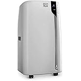 DeLonghi Portable Air Conditioner 12,000 BTU,cool large rooms up to 500 sq ft,remote,energy saving mode,extremely Quiet,AC Un