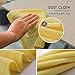 Masthome 30 Pack Microfiber Cleaning Cloths, 14 x14 Inch, Reusable and Washable Cleaning Rags, Lint Free Streak Free Multi-Function Cleaning Towels for House, Kitchen, Car, Window