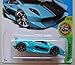 2016 HOT WHEELS HW EXOTICS 10/10 TEAL LAMBORGHINI SESTO ELEMENTO 80/250 SHOWDOWN SCAN & RACE CARD