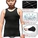 Youth Boys Girls Compression Tank Tops Athletic Sleeveless Shirt Undershirts Workout Base Layer Vest