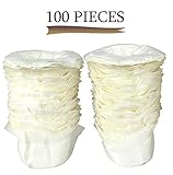 Greenco 100 Disposable Replacement K-cup Filters - Compatible with Keurig K-cup Coffee Machines