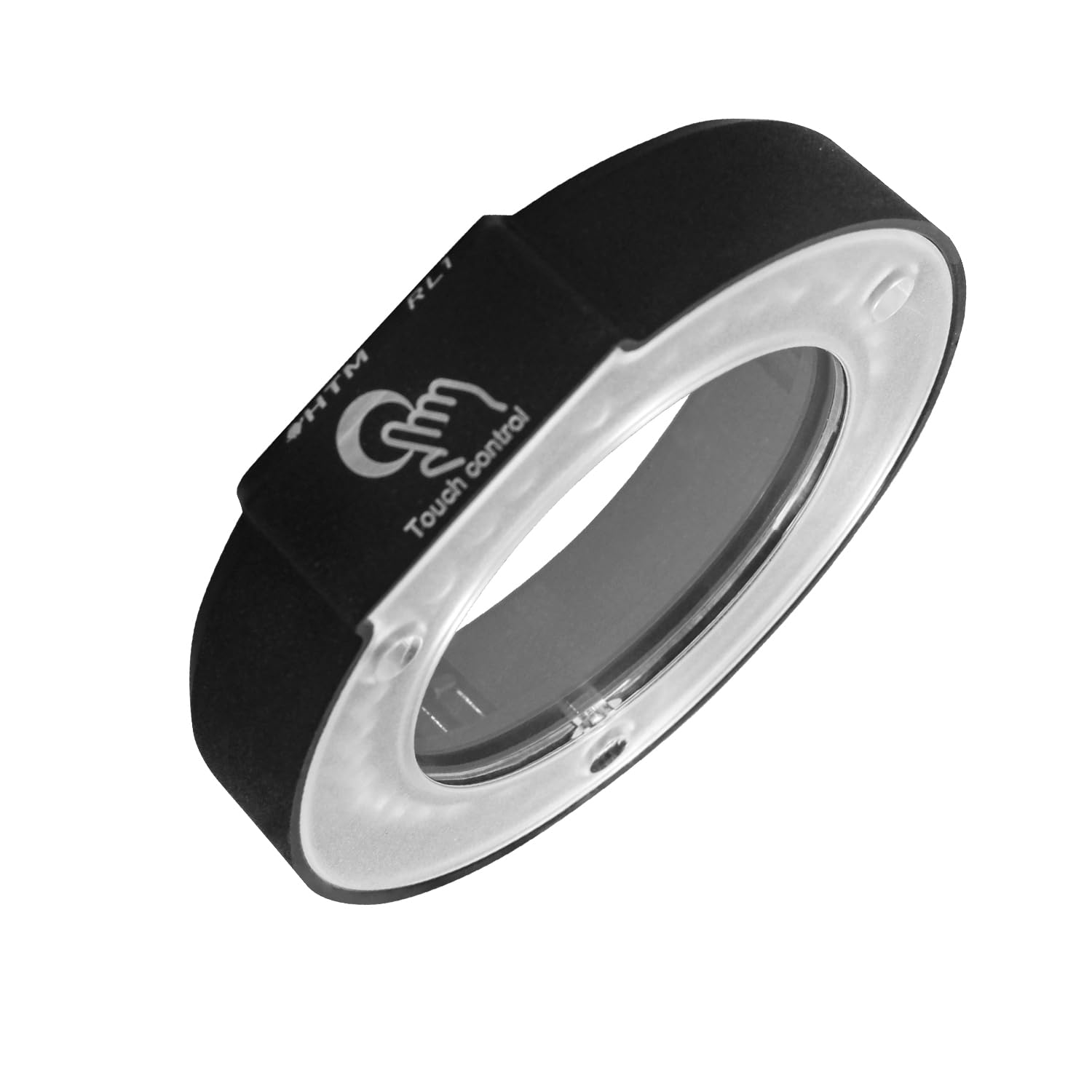 Photo 1 of HengTianMei Stereo Microscope Touch Adjustable LED Ring Light Illuminator, for 7-45x Objective Lens Repair Microscope Light Source, USB Port