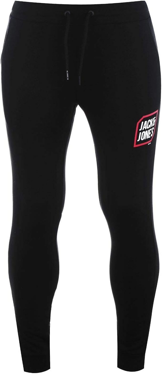 jack and jones black joggers