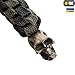 M-Tac Helix Paracord Tactical Knife Lanyard with Skull Bead (Olive)