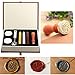 Wax Seal Stamp Kit,Mingting Classical Old-Fashioned Antique Wax Stamp Seal Kit Initial Letters Alphabet Set Gift Box with Vintage Wooden Handle and Brass Color Head (C)