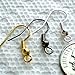 100pcs Ear Wire Fish Hooks 20mm ~Jewelry Making Findings~ (Mix Silver/Gold/Black)