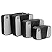 Travel Packing Cubes - 4 Set Lightweight Travel Luggage Packing Organizers -Small, Medium, Large and Extra Large