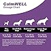 VetWELL Dog Calming Treats - Anxiety Relief Supplement for Dogs - 60 CalmWELL Grain Free Calming Chews