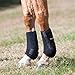 Back on Track Therapeutic Horse Exercise Boots for Front Legs, Black, Large