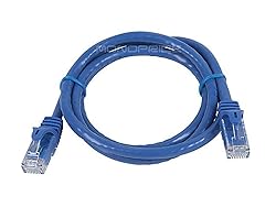 Monoprice Cat6 3ft Blue Patch Cable UTP 24AWG