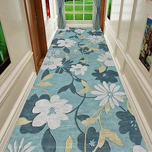 JIAWYSDZ Área de alfombras Alfombra de Pasillo Lavable a máquina Puerta