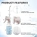 Water Flosser Waterproof Oral Irrigator Water Dental Flosser for Teeth,Dental,Kids Braces with Gift Box (Water flosser)
