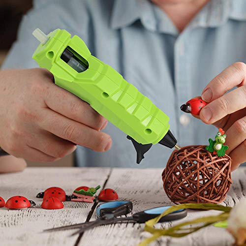 Cordless Hot Glue Gun,AONOKOY 30W USB Rechargeable Anti-Drip Mini Melt Glue Gun Kit with 30pcs Glue Sticks for DIY Arts&Crafts,Home Quick Repair,Festival Decoration - Thumbnail 4