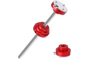 BASKI Inside Pipe Cutter for 1-1/2 Inch and 2 Inch Schedule 40 Pipe, 7 Inch Cutting Depth Internal PVC Pipe Cutter Plumbing Tool with Aluminum Alloy Body, Stainless Steel Shaft, Steel Blade