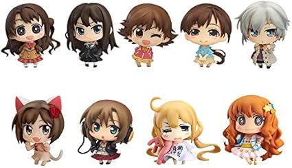 Amazon Com ミニッチュ アイドルマスター シンデレラガールズ シンデレラプロジェクトver 01 ノンスケール Pvc製 塗装済みトレーディングフィギュア 9個入りbox Toys Games
