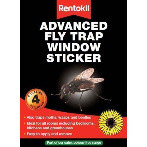 Other RENTOKIL ADVANCED FLY TRAP WINDOW STICKER, Clear