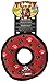 TUFFY - World's Tuffest Soft Dog Toy -Jr Ring- Red -Squeakers-Multiple Layers.Made Durable, Strong & Tough.Interactive Play(Tug, Toss & Fetch).Machine Washable & Floats