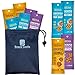 Biena Chickpea Snacks - Roasted Chickpeas - 1.2 Ounce 10-Pack (Variety Pack) with 1 Snack Castle 9