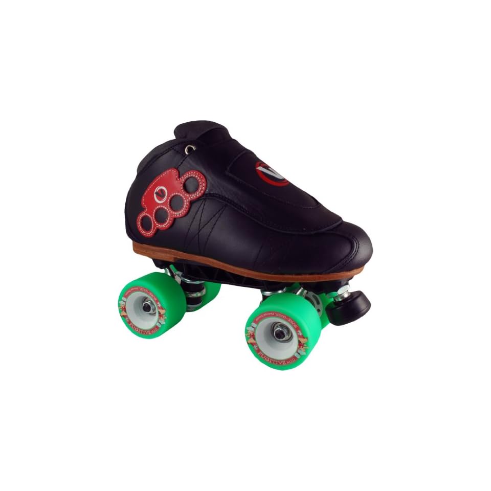 Vanilla Brass Knuckle 2.0 Roller Derby Skates Black Boots with Black