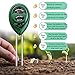 Inkec Soil Test Kit, Soil pH Moisture Meter, 3-in-1 Soil Tester with Moisture, Light and pH Test for Home, Garden, Farm, Lawn, Indoor & Outdoor(No Battery Needed) (Green)thumb 2